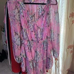LoveShackFancy popover dress size small